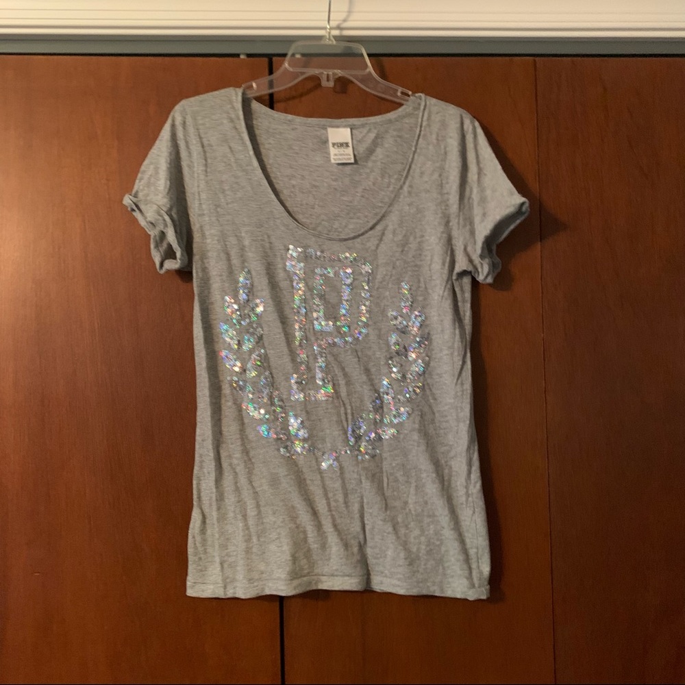 PINK T-Shirt,L